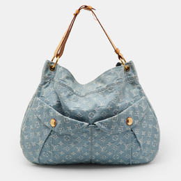 Louis Vuitton: Голубая сумка 
