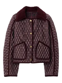Burberry: Стёганые куртка 