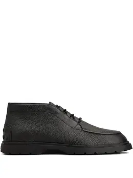 Tod's: Чёрные ботинки 