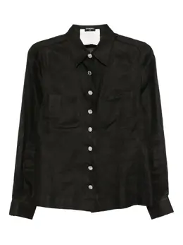 CHANEL Pre-Owned: Прозрачная блуза 