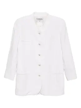 CHANEL Pre-Owned: Куртка без воротника 