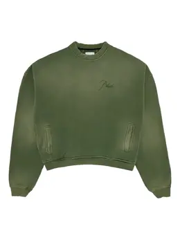 RHUDE: Зелёный свитер 