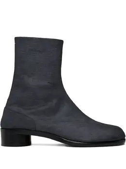 Maison Margiela: Чёрные ботинки  Tabi