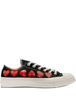 Comme Des Garçons Play: Чёрные кроссовки  Heart
