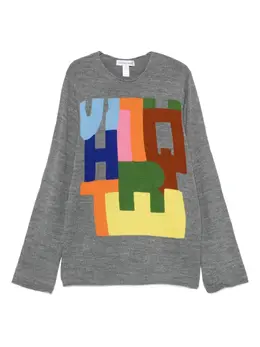 Comme Des Garçons Shirt: Трикотажный свитер 