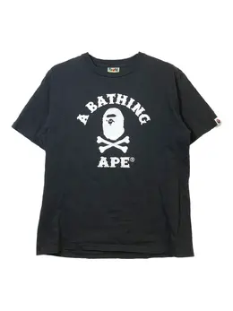 A BATHING APE®: Чёрная футболка 