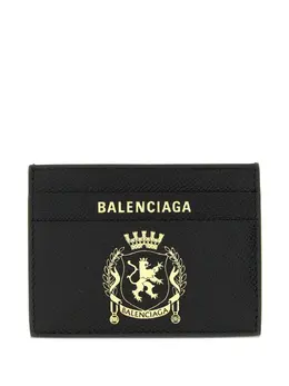 Balenciaga: Картхолдер с принтом 