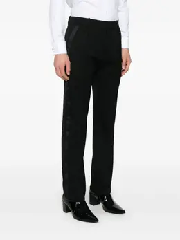Saint Laurent: Атласные брюки 