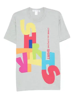 Comme Des Garçons Shirt: Футболка с коротким рукавом 
