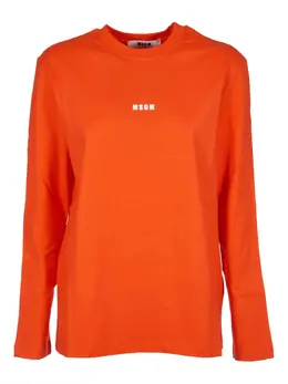 MSGM: Футболка с длинным рукавом 