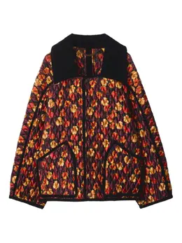 Burberry: Куртка с принтом 