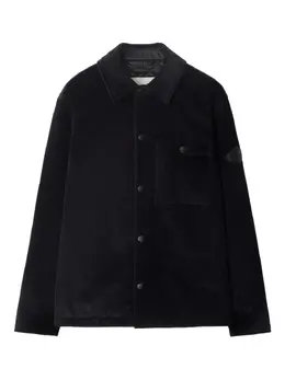 Burberry: Голубая куртка 