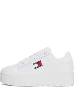 Tommy Hilfiger: Белые кроссовки 