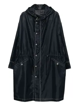 CHANEL Pre-Owned: Синее пальто 