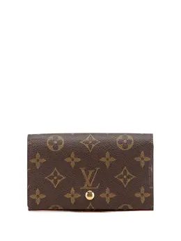 Louis Vuitton Pre-Owned: Коричневый кошелёк 