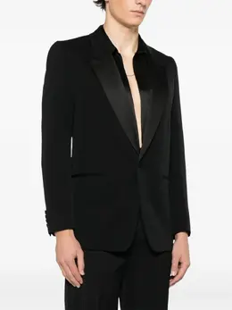 Saint Laurent: Однобортная куртка 