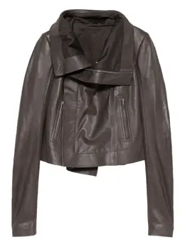 Rick Owens: Кожаное пальто 