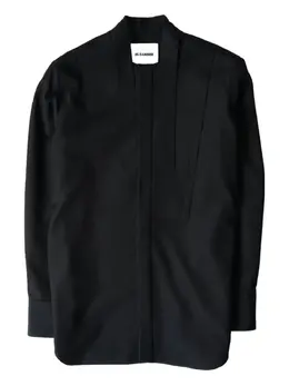 Jil Sander: Рубашка с воротником 