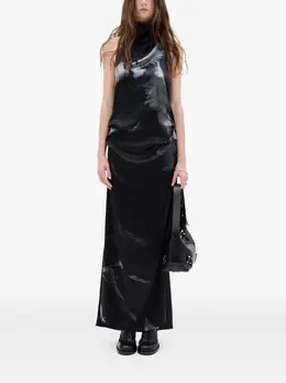 Ann Demeulemeester: Платье с принтом 