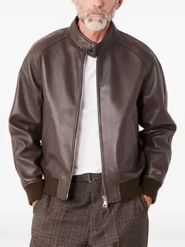 Officine Generale: Кожаная куртка 