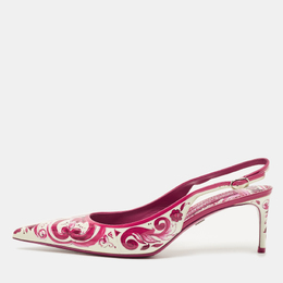 Dolce & Gabbana: Фиолетовые туфли 