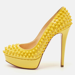 Christian Louboutin: Жёлтые туфли 