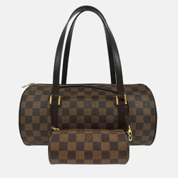 Louis Vuitton: Коричневая сумка  Papillon 30
