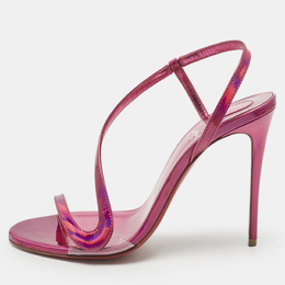 Christian Louboutin: Рожеві сандалі 