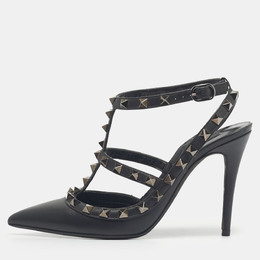 Valentino: Чёрные туфли  Rockstud