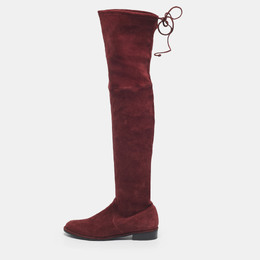 Stuart Weitzman: Бордовые сапоги  Lowland