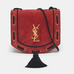 Saint Laurent Paris: Красная сумка через плечо 