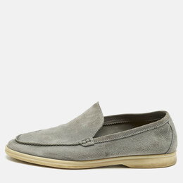 Loro Piana: Светлые мокасины 