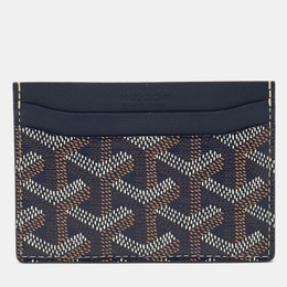 Goyard: Синий картхолдер 
