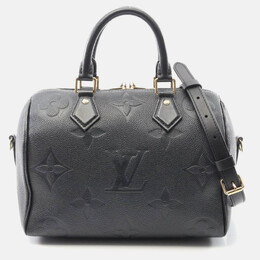 Louis Vuitton: Чорні сумки  Speedy