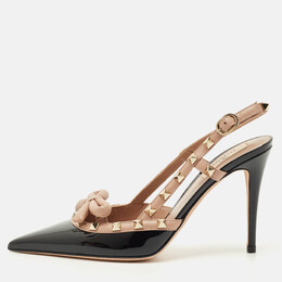 Valentino: Чёрные туфли  Rockstud