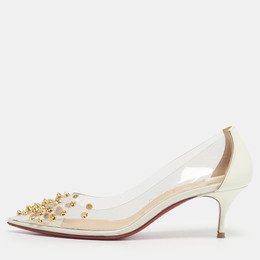 Christian Louboutin: Белые туфли 