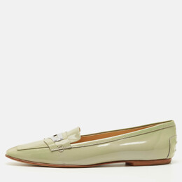 Tod's: Зелёные мокасины 
