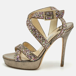 Jimmy Choo: Многоцветные сандалии 