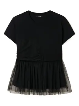 TWINSET: Футболка из фатина 