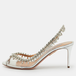Aquazzura: Прозрачные туфли  Temptation