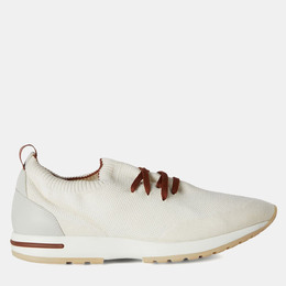 Loro Piana: Белые кроссовки 
