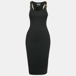 Versace Jeans Couture: Чёрное платье 