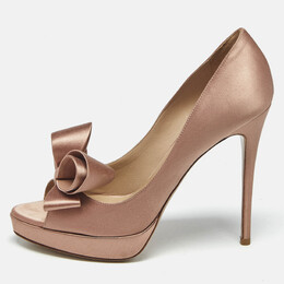 Valentino: Розовые босоножки 