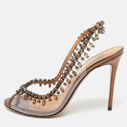 Aquazzura: Прозрачные туфли  Temptation