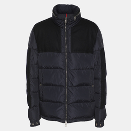Moncler: Синяя куртка 