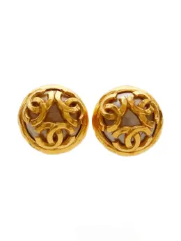 CHANEL Pre-Owned: Серьги 