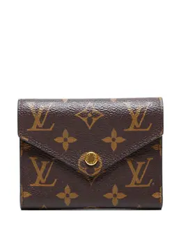 Louis Vuitton Pre-Owned: Коричневый кошелёк 