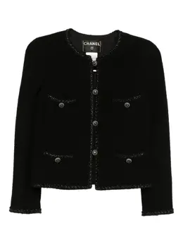 CHANEL Pre-Owned: Однобортная куртка 