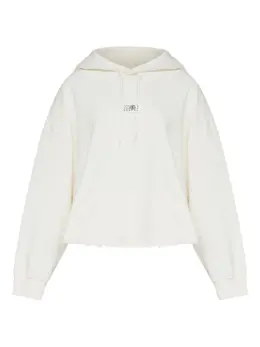 MM6 Maison Margiela: Белая толстовка 