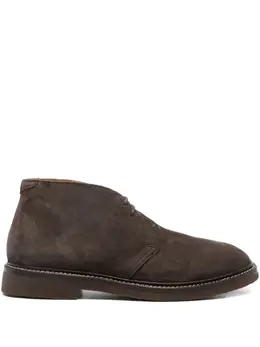Brunello Cucinelli: Коричневые ботинки 